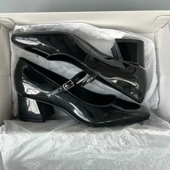 Calvin Klein Marlay Pumps – Black Patent – Size 6 – New in Box - Picture 9 of 9
